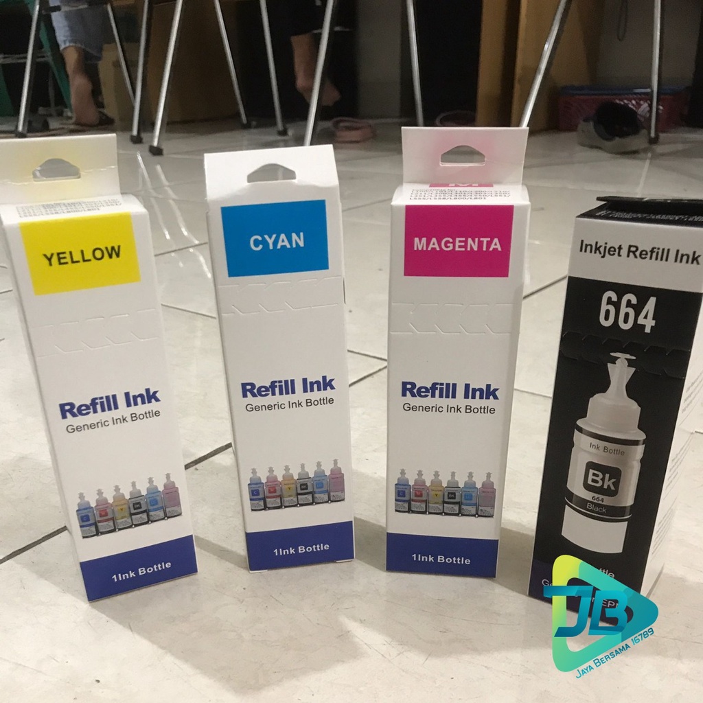 REFILL TINTA INK INKJET ISI ULANG PRINTER EPSON L100 L101 L110 L200 L210 L211 L300 L301 L303 L350 L351 L355 L455 L550 L551 L555 L558 L800 L801 70 ML JB5217