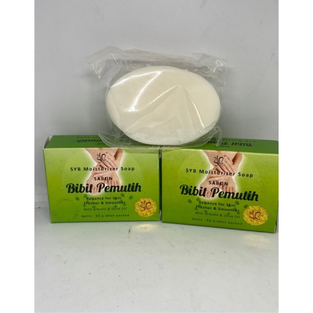 Sabun syb bibit pemutih batang - sabun batang syb - syb soap arbutin &amp; olive oil soap