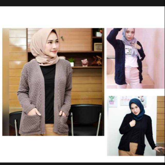 SWEATER POPCRON CARDY RAJUT STORE09 MURAH