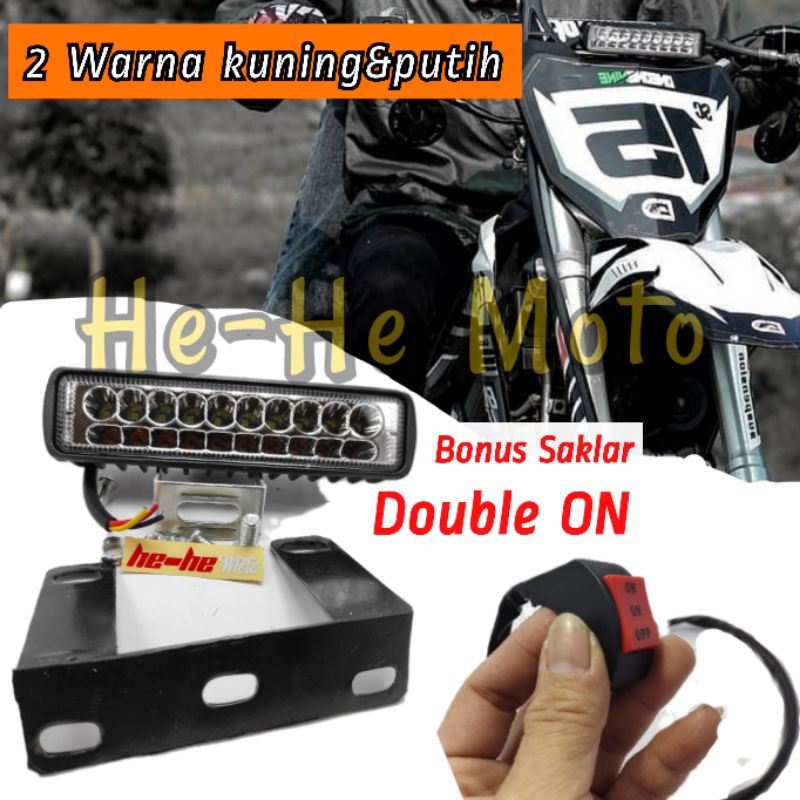 REFLEKTOR HEADLAMP CRF KLX VIAR KTM LAMPU LED SUPERMOTO LAMPU DEPAN KLX LAMPU DEPAN CRF LAMPU PAPAN