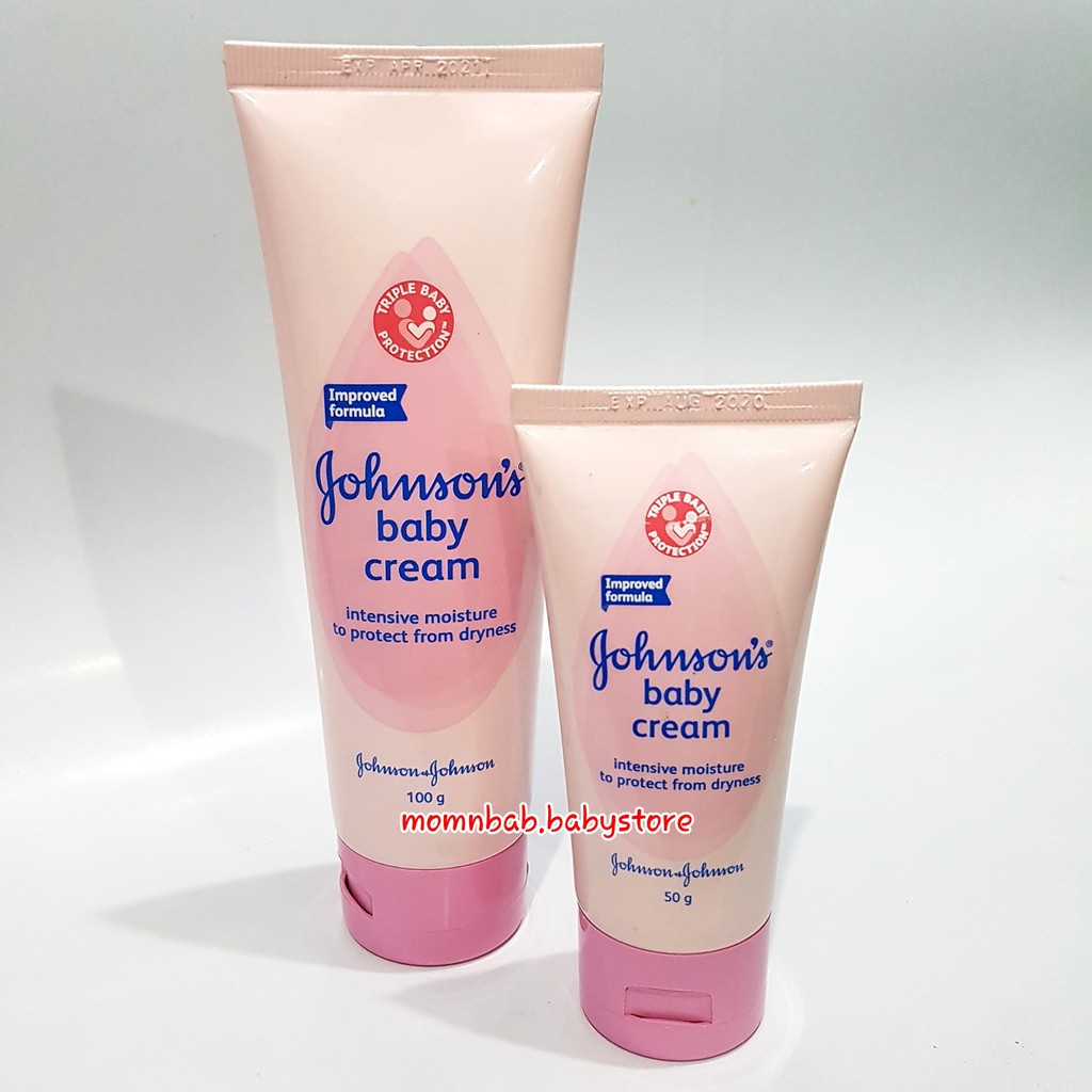 johnson and johnson baby cream