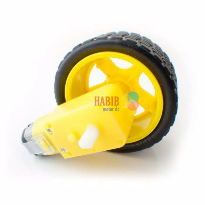 MOTOR DC GEARBOX  1SET SAMA RODA 3V-5V