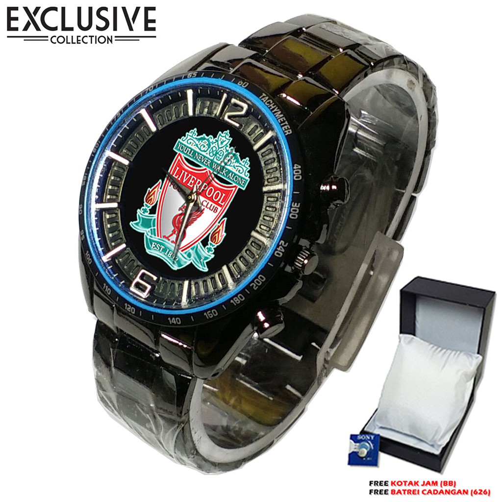 (Istimewa Bossque) Jam LIVERPOOL Rantai Sport