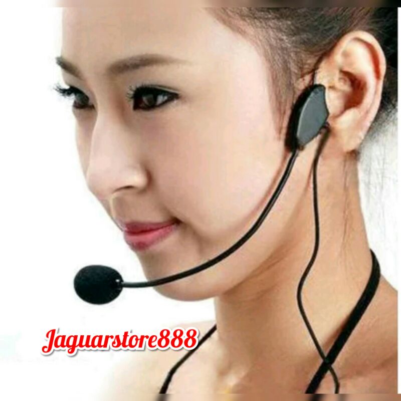 CLIP ON BANDO MIC HEADSET MICROPHONE BANDO