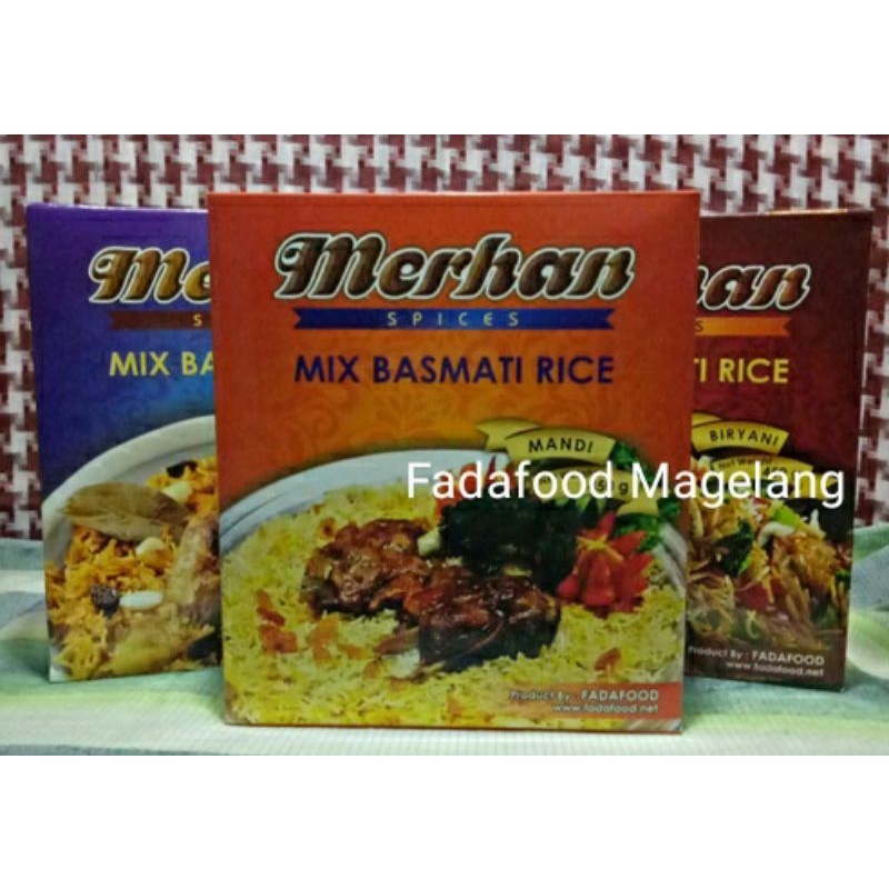 

Merhan Original Beras Basmati Bumbu Mandhi 500g