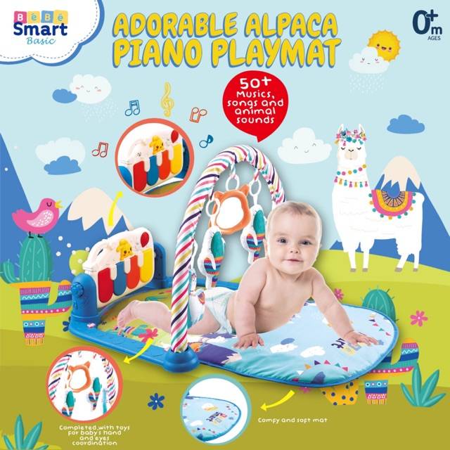 Bebe Smart Basic Piano Playmat Tersedia varian karakter 