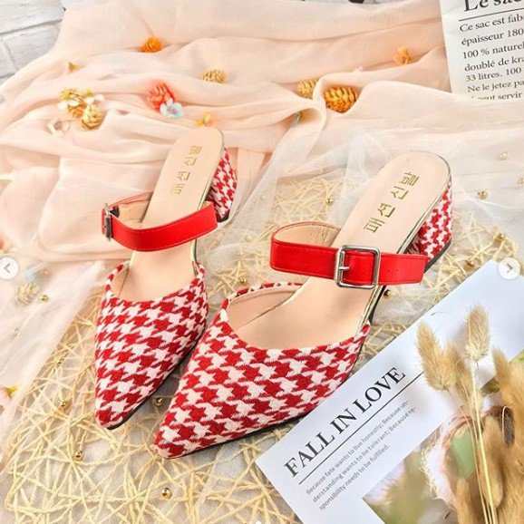 Heels Sepatu L66A import realpict