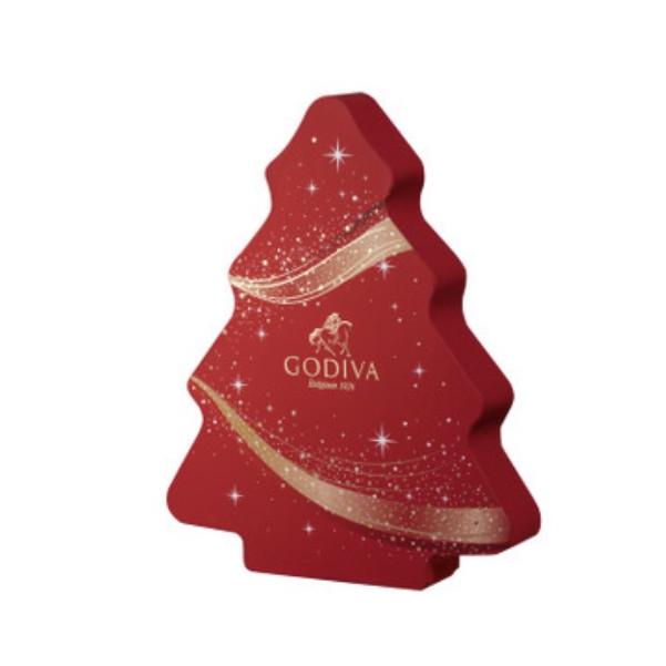 

GODIVA CHRISTMAS TREE CHOCOLATE ISI 10PC COKLAT NATAL GODIVA HOLIDAY DC51C1215