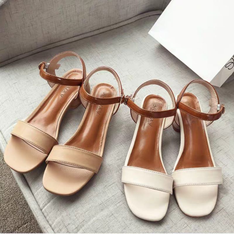 SANDAL WANITA HAK TAHU 3CM SA95