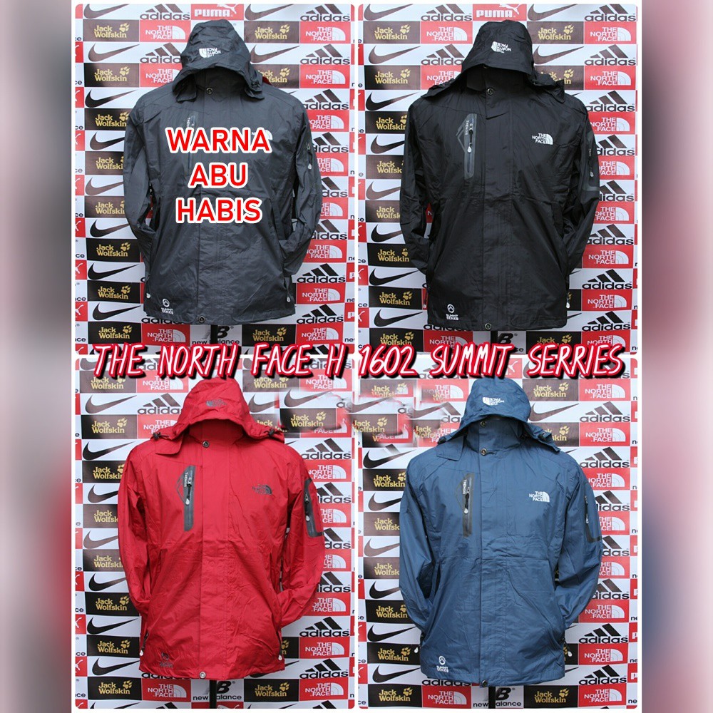 RESTOK JUNI Jaket Gunung TNF Yoiko 1602 Summit Series Import
