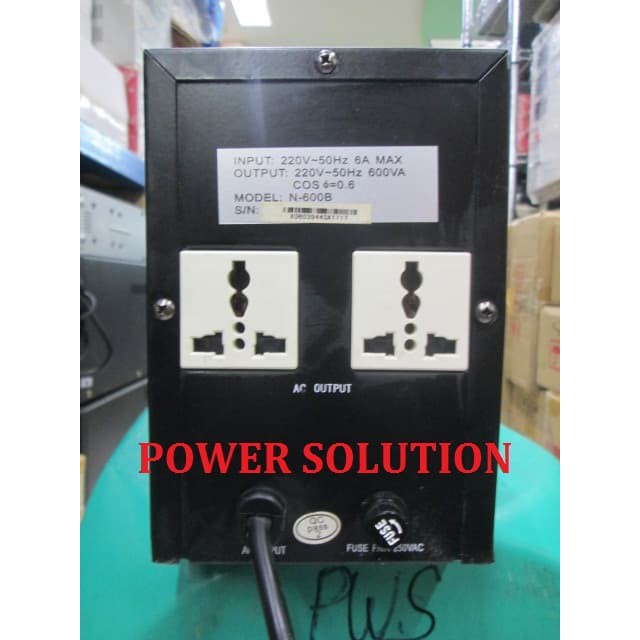 UPS Nexus 600VA / 300watt Cocok Untuk Backup Komputer