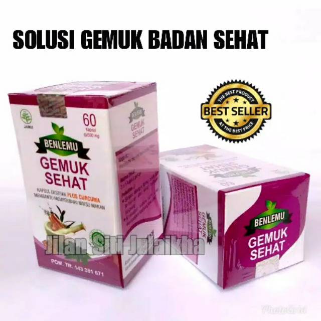 Kapsul gemuk sehat benlemu