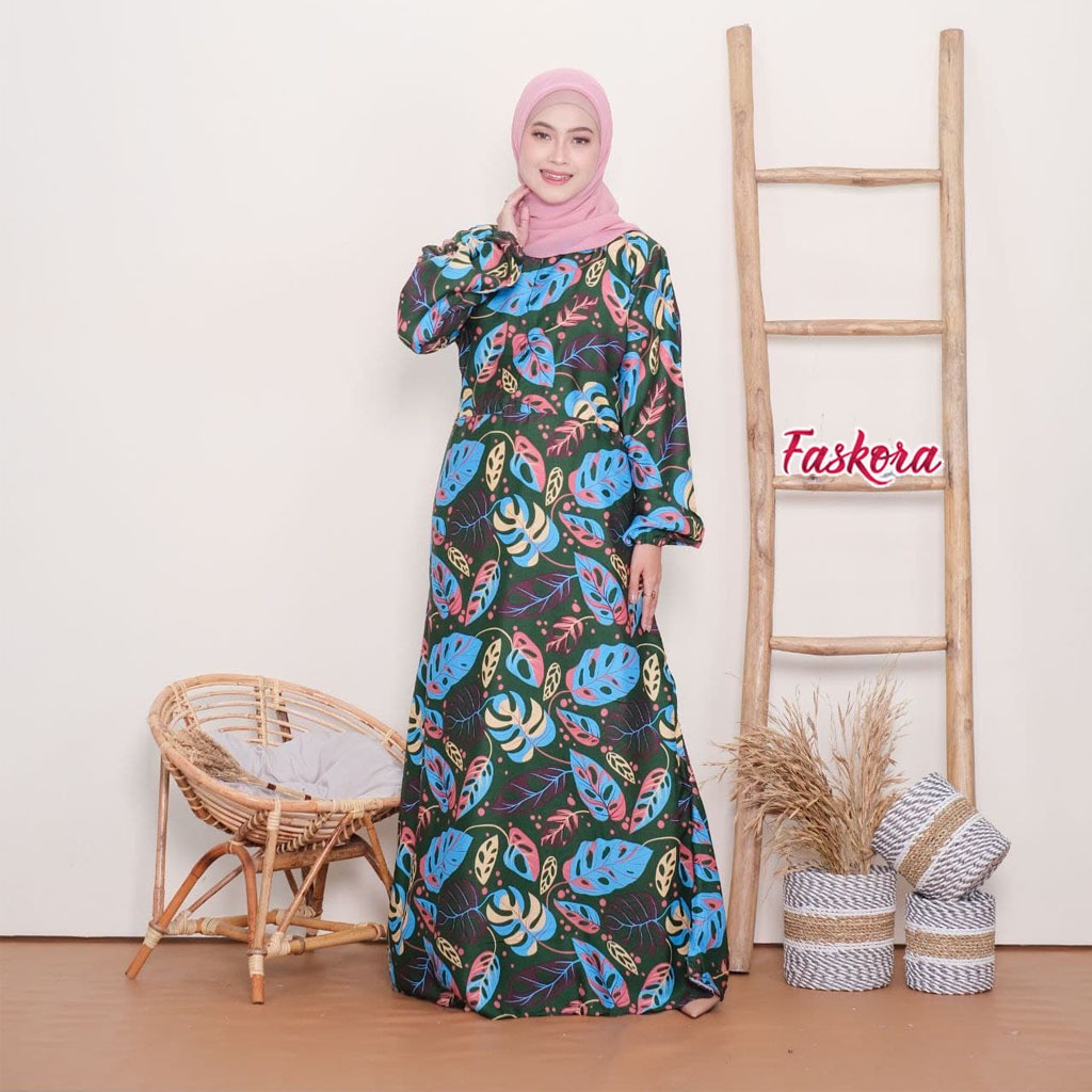 Gamis Syari Terbaru 2021 Ori / Gamis Janda Bolong Jumbo Rayon / Gamis Jumbo Murah Terbaru