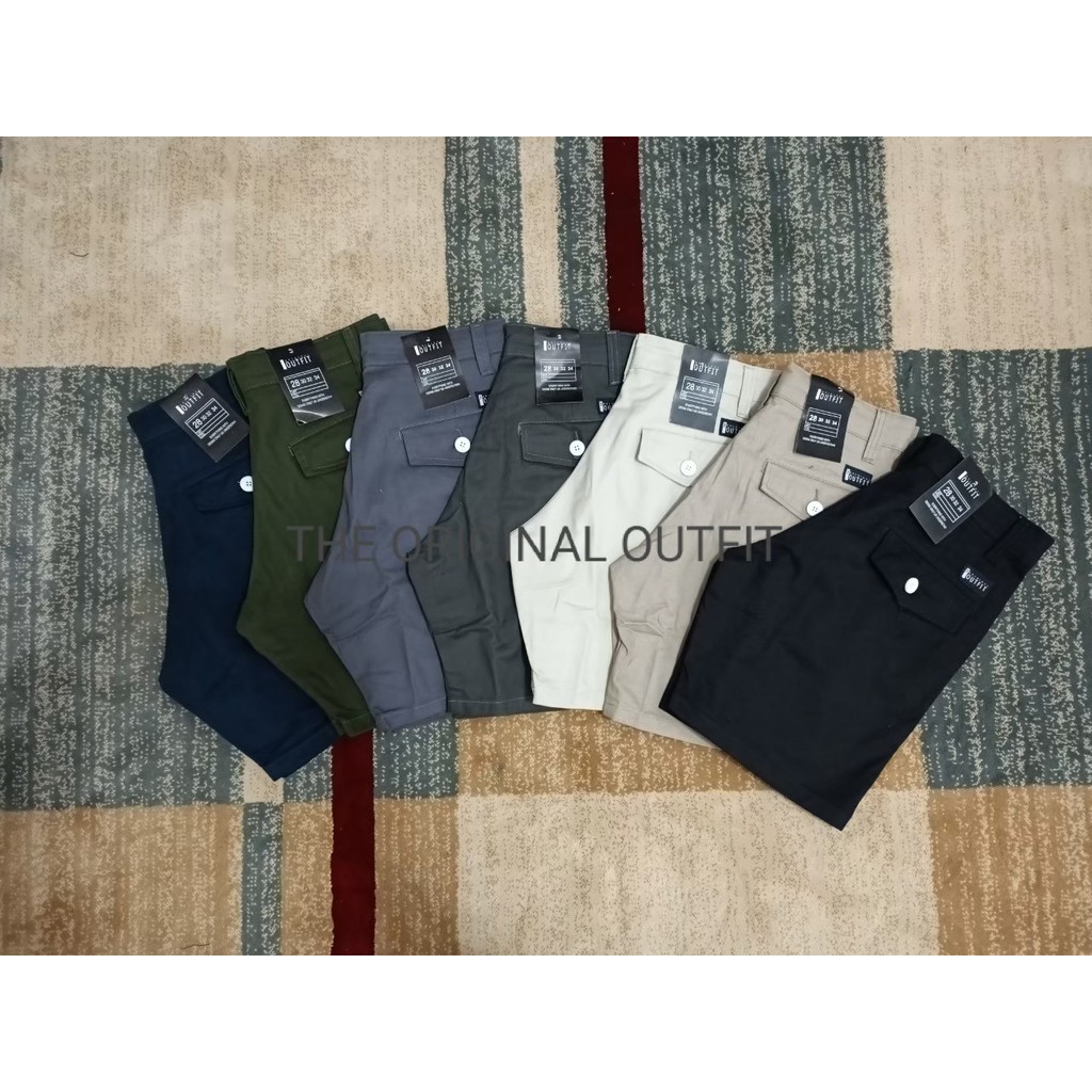 Celana Distro Shortpants Chino Pendek Tali Original Outfit [COD]