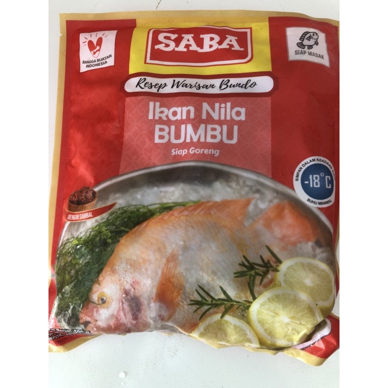 

Ikan Nila Bumbu 500gr
