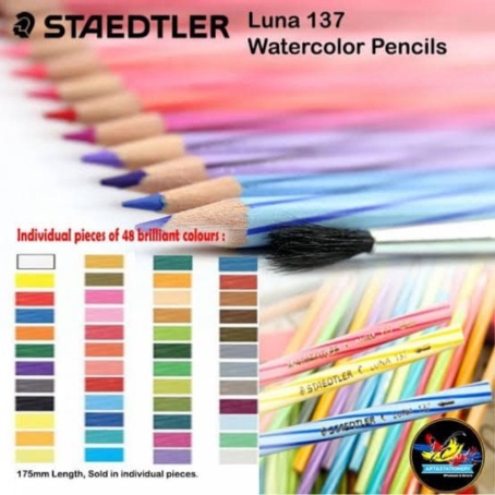 

New staedler luna watercolor pencil satuan prime art