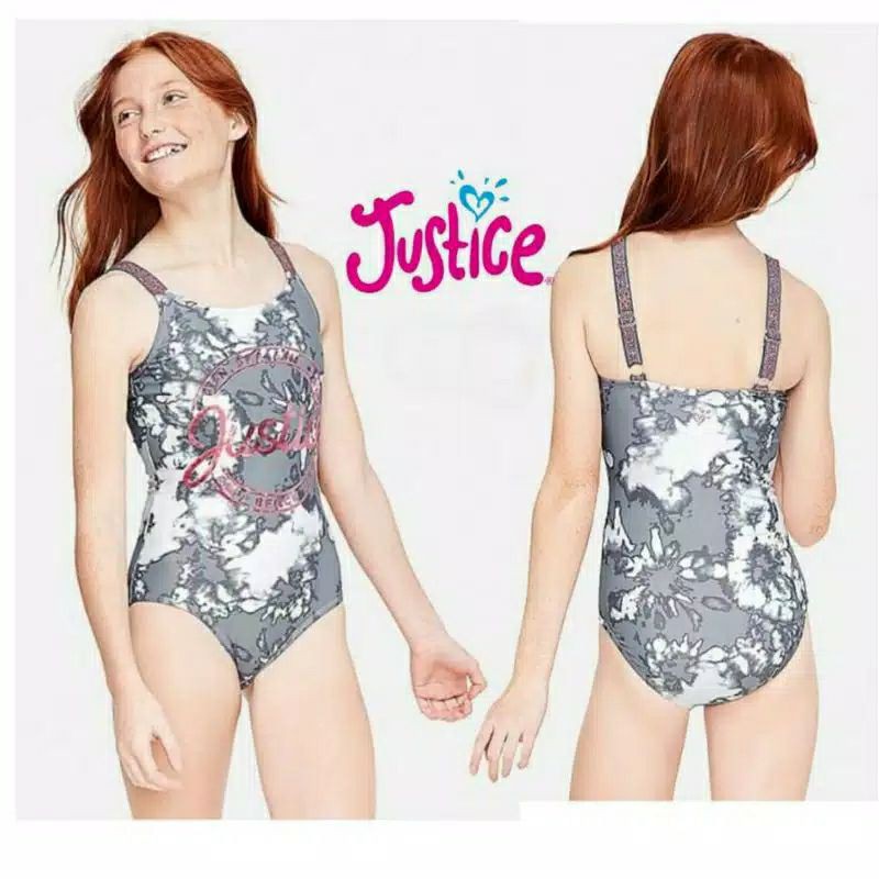 Swimsuit justice/ baju renang anak/remaja gymnastic leotard