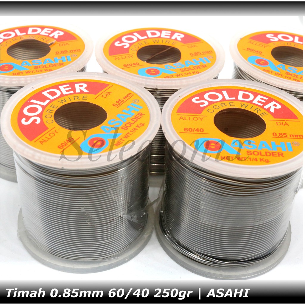 Timah Solder 0.85mm 60/40 250gr | ASAHI