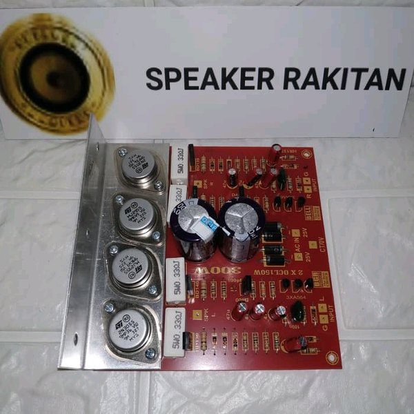 Kit power amplifier OCL 300Watt