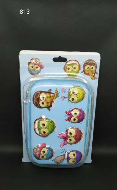 Pencil case segi owl