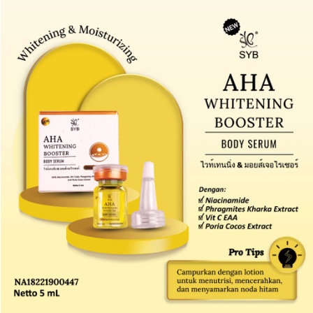 Syb AHA Whitening | Body Serum 5 ml