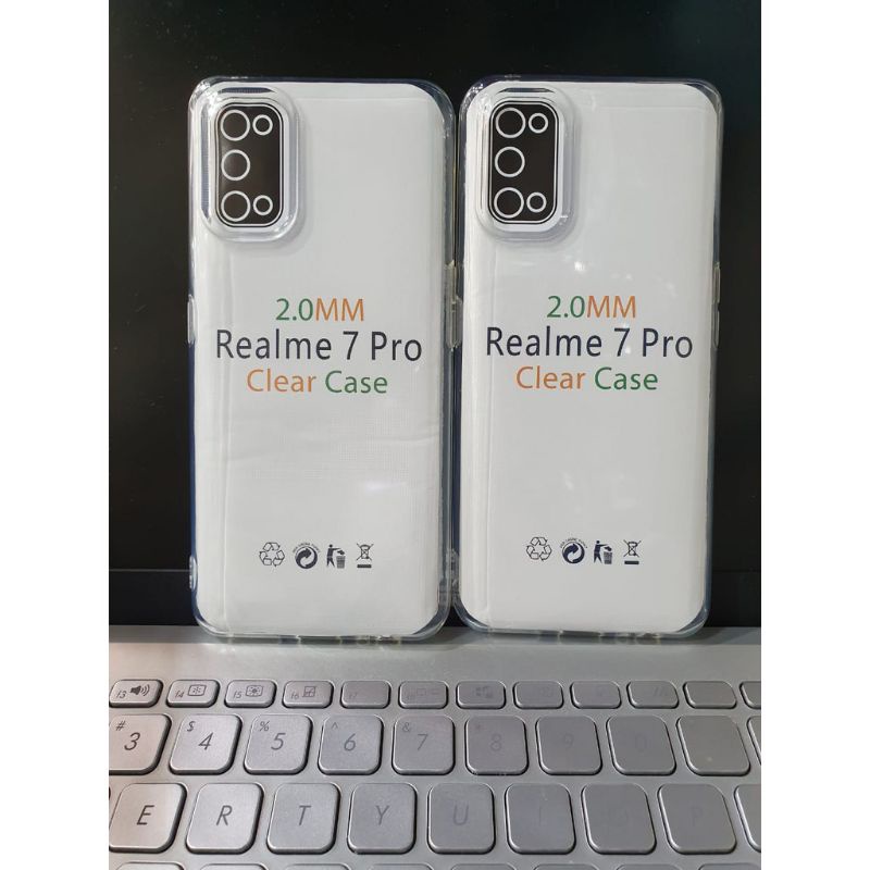 SOFTCASE TRANSPARAN REALME 7/7PRO /7i/C17/8/8PRO PREMIUM QUALITY TEBAL 2.0MM