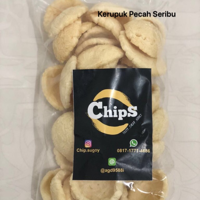 

Kerupuk pecah seribu asli Palembang