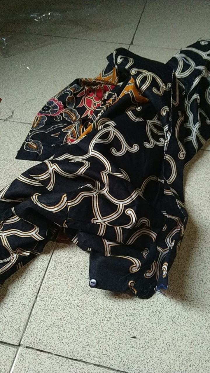 Kemeja Batik Pria Lengan Panjang Size M L Xl Xxl Bswart Batik Hrb026