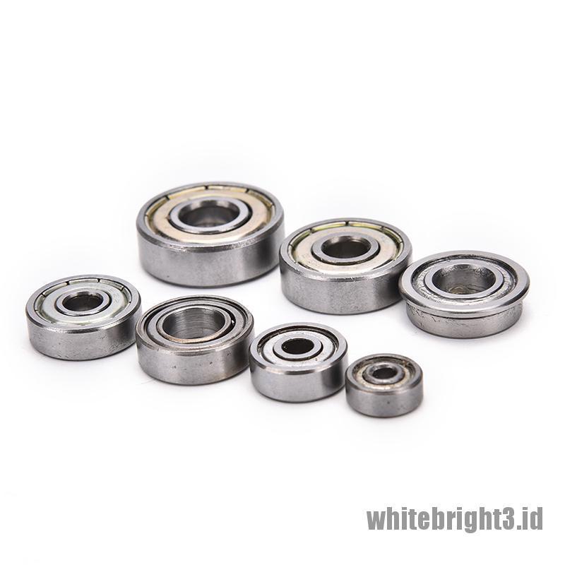 &lt; White3 &gt; 608ZZ 623ZZ 624ZZ 625ZZ 688ZZ 626ZZ F688ZZ Bola Bearing Radial Untuk Printer 3D