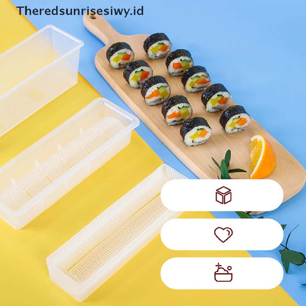 # Alat Rumah Tangga # Set Cetakan Pembuat Sushi / Bola Nasi / bento diy Gaya Jepang