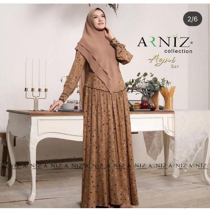READY DRESS ARNIZ COLLECTION AGNI SET BY ARNIZ COLLECTION