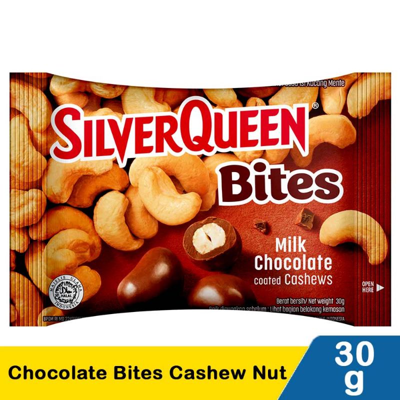 

Silver Queen Chocolate Bites Cashew Nut 30G