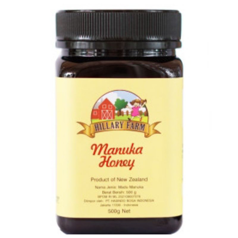 

HILLARY FARM MANUKA HONEY 500G MADU MANUKA, NEW ZEALAND