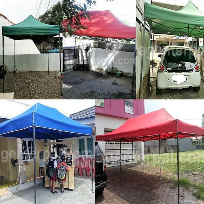 Tenda Lipat Folding Bazar Booth Stand Pameran Dagang Jualan Carport