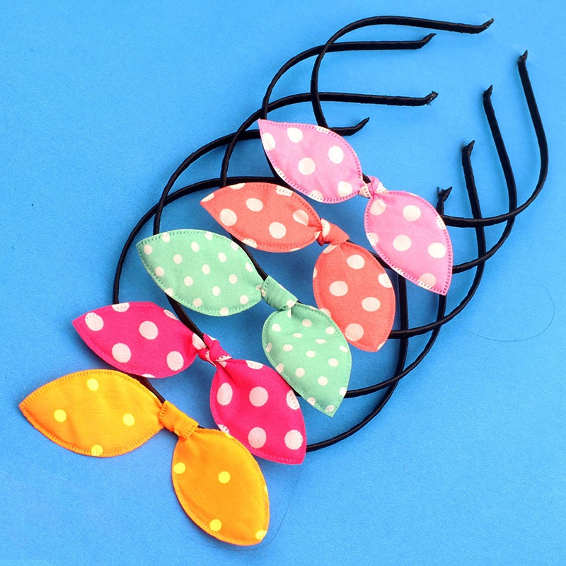 (KIM) IKAT RAMBUT ELASTIS / BANDO CUTE / BANDO DAN IKAT RAMBUT CHIBI RABBIT PITA