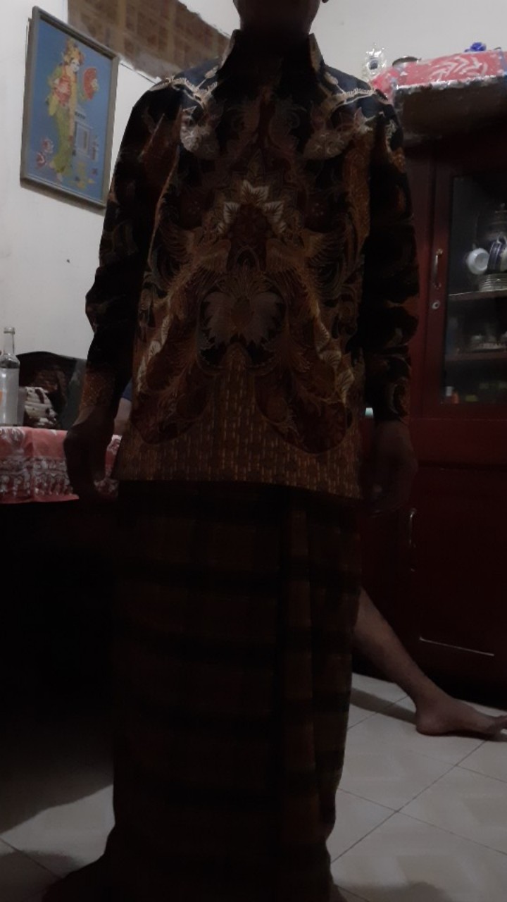 Baju Batik Pria Tangan Panjang Kemeja Batik Jumbo Cowok Modern Terbaru Exclusive Seragam Furing