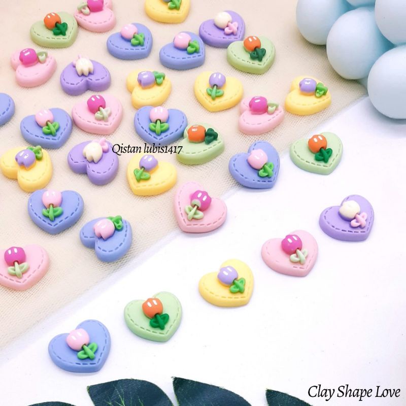 Clay Shape Love