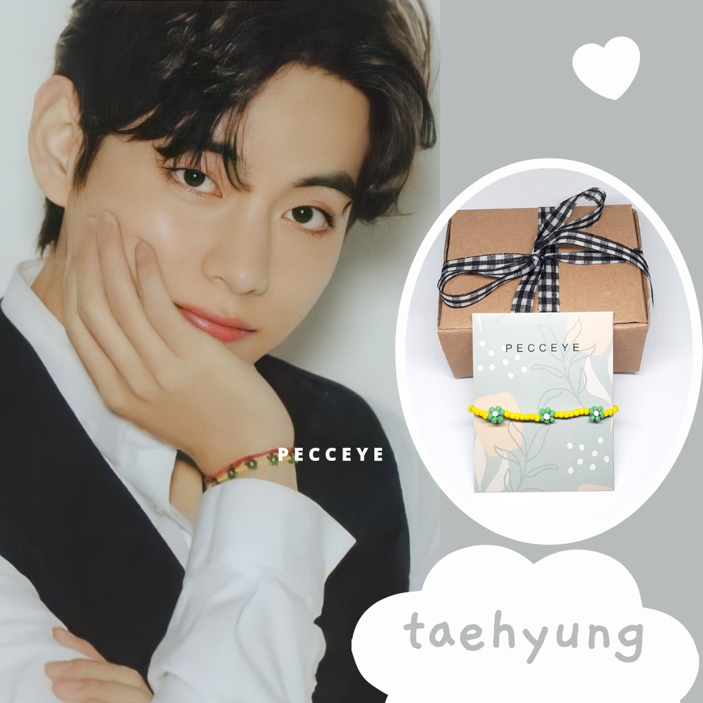 BTS TAEHYUNG BRACELET | GELANG KPOP TAEHYUNG V BTS