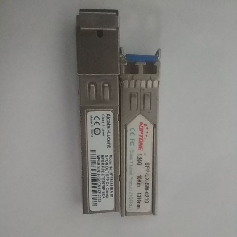 sfp optone dan alcatel lucent
