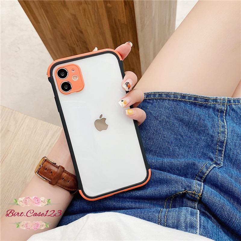 Case softcase pelindung kamera Camera Protection ruby iphone 7+ 8+ X XS 11 PRO MAX BC793