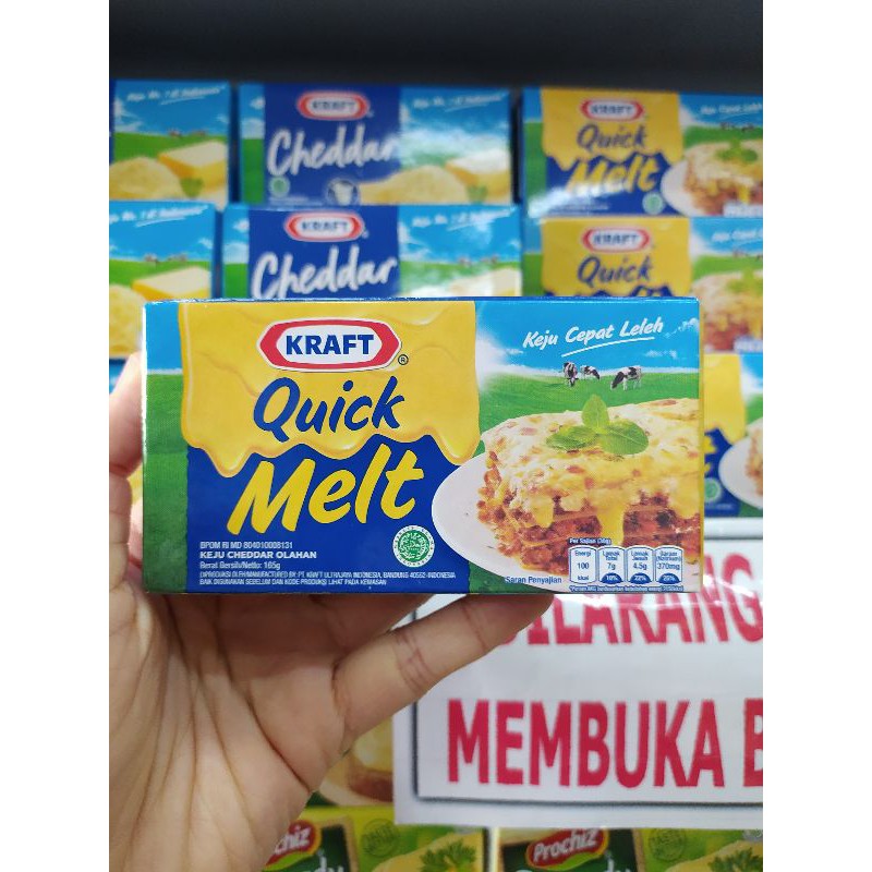 

Keju Kraft Quick Melt 165gr