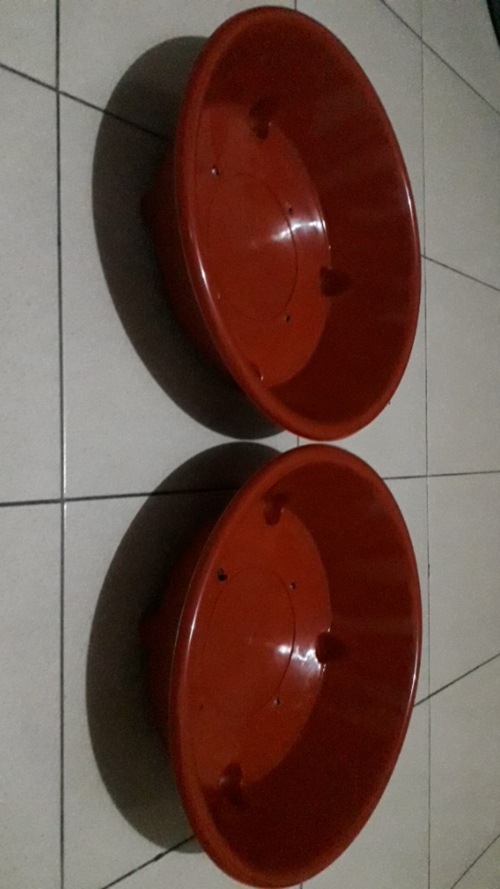 Bjp Bonsai 06 Bulat 35cm Pot Bunga Bonsai Bulat Ceper Ori Budi Jaya 06