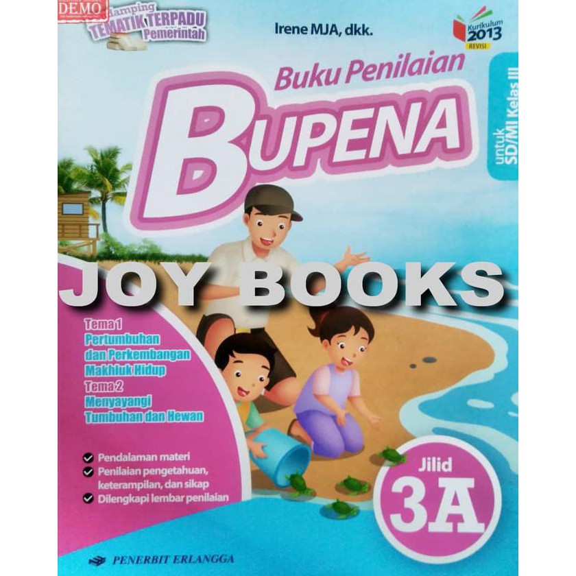 Bupena 3a 3b 3c 3d Erlangga Buku Latihan Soal Tematik Sd Kelas 3 Limited Shopee Indonesia