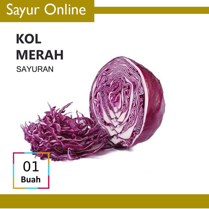 

KOL / KUBIS MERAH [1 Buah]