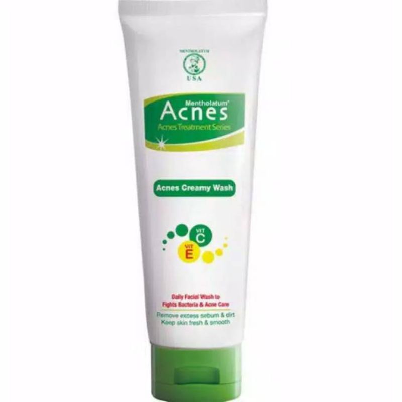 ACNES CREAMY WASH VIT C, VIT E 100 gr