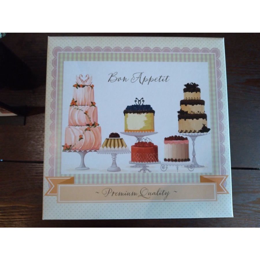 

Cake Box Kotak Kue Dus Tart Kemasan Kue Ukuran 28 x 28 x 18 cm kardus