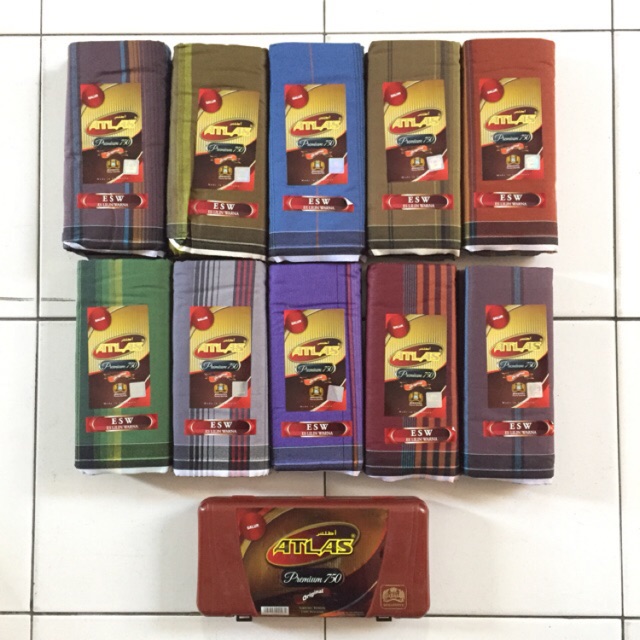 Sarung Atlas 750 / Sarung Hujan Gerimis / Sarung Atlas Ecer / Sarung Murah Grosir / Sarung Ecer
