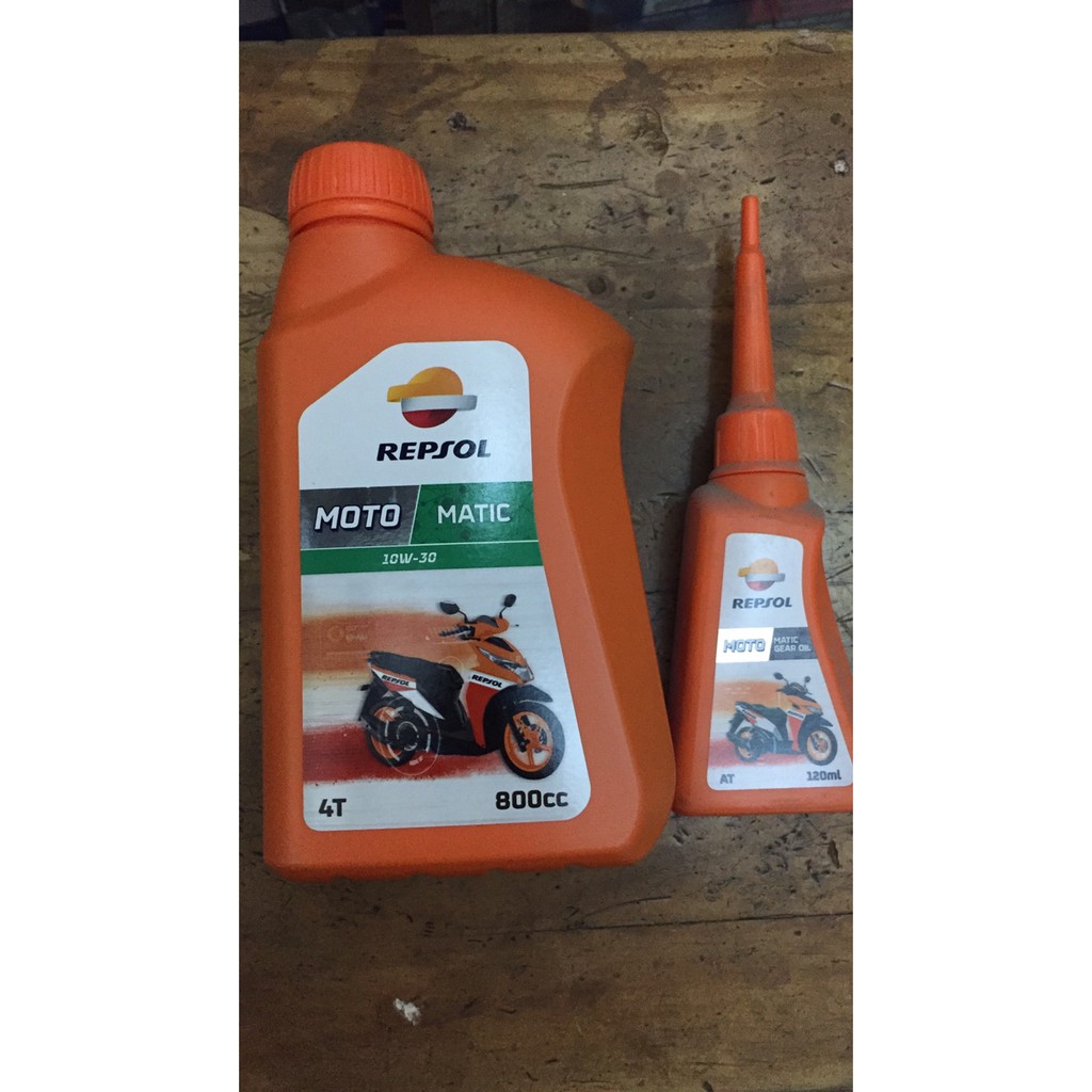 REPSOL MOTO MATIC PAKET 0,8 L PLUS REPSOL GARDAN