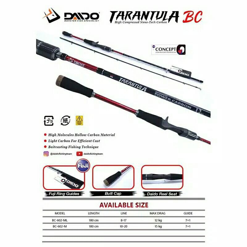 ROD BC DAIDO TARANTULA
