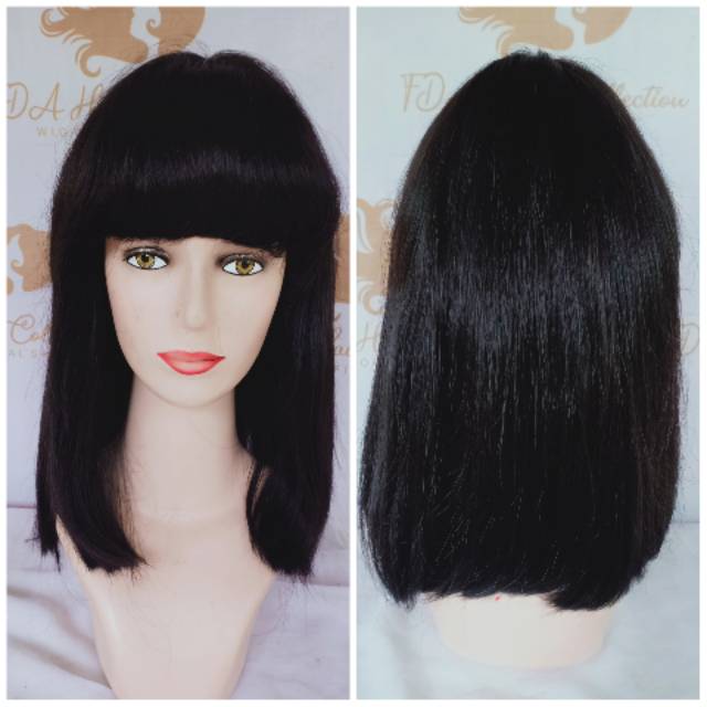 Wig Rambut Asli / Human Hair/ Berkualitas